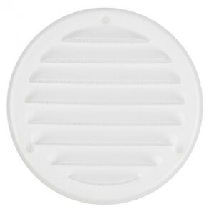 Europlast Mr100 Ilmanvaihtosäleikkö 100mm Metalli Valkoinen