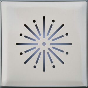 Lattiakaivon kansi PP-Tuote Säde 197x197mm beige