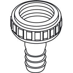 Letkuliitin Oras 223013 G3/4X20 mm kromi