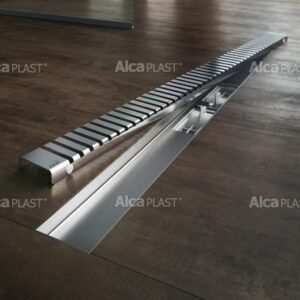 Lineaarinen lattiakaivo Line kahdella kaadolla 800 mm Alcaplast