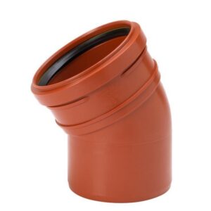 Maaviemärin kulmayhde PVC 250x30°
