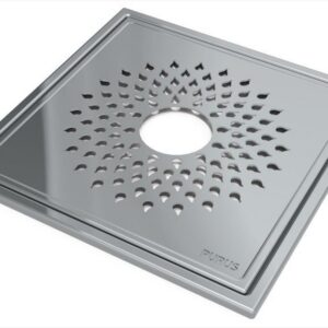 Neliökansi Purus Design Drop 200 mm aukolla