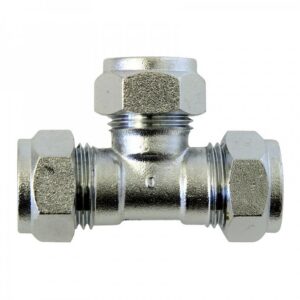 Opal Puserrus T-Liitin Messinki